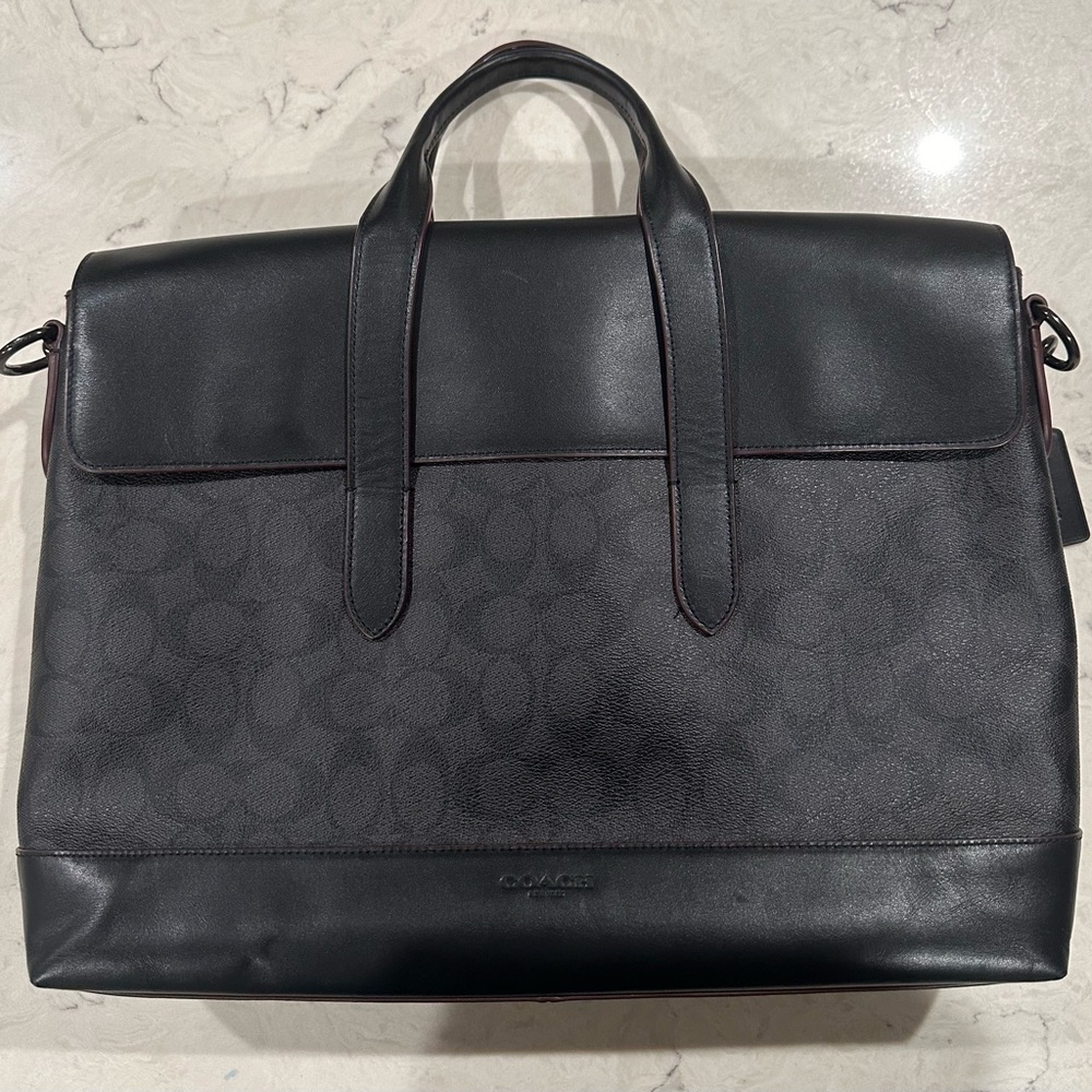 Hamilton Portfolio Brief In Signature Canvas